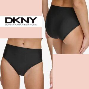 DKNY Women's Classic Mid Rise Bikini Bottoms NWT Sz L